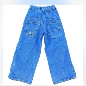Sold Vintage 90’s Lee Pipes Baggy Cargo Denim Jeans